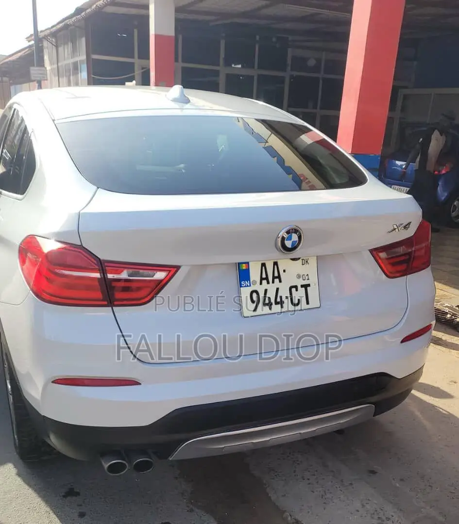 BMW X4 2017 Blanc