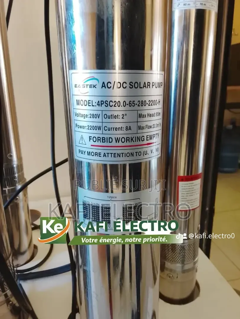 Pompe Immergée Solaire