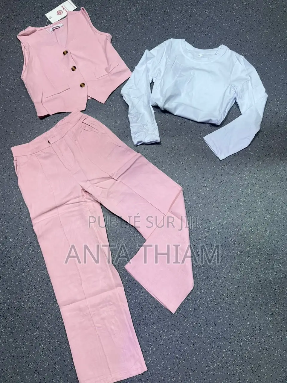 Ensemble Trio Gilet Tailleur