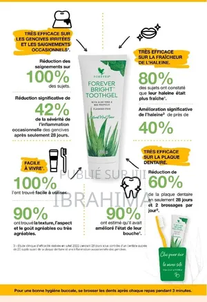 Dentifrice À Base d'Aloe Véra