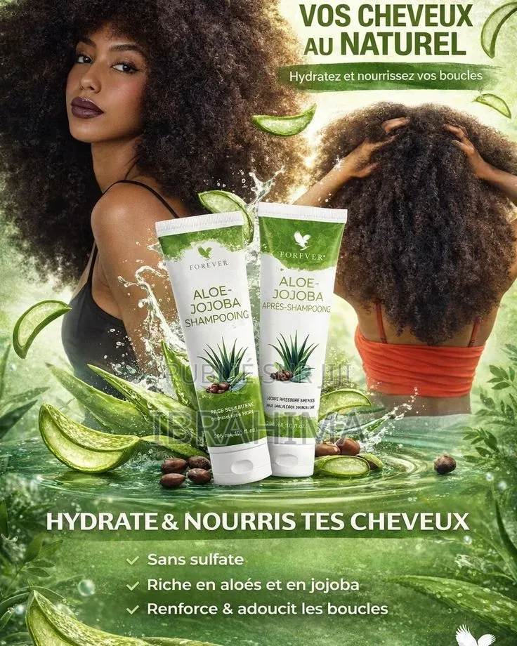 Champooing Et Démêlant À l'Aloé Vera Pur