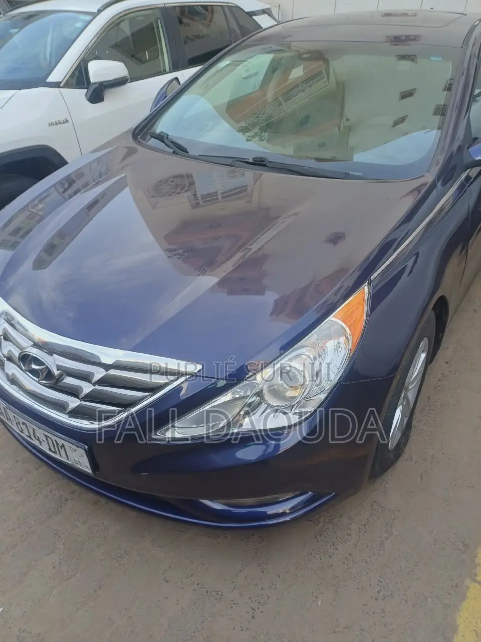 Hyundai Sonata 2013 Bleu