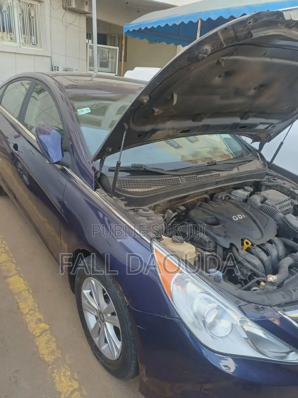 Hyundai Sonata 2013 Bleu
