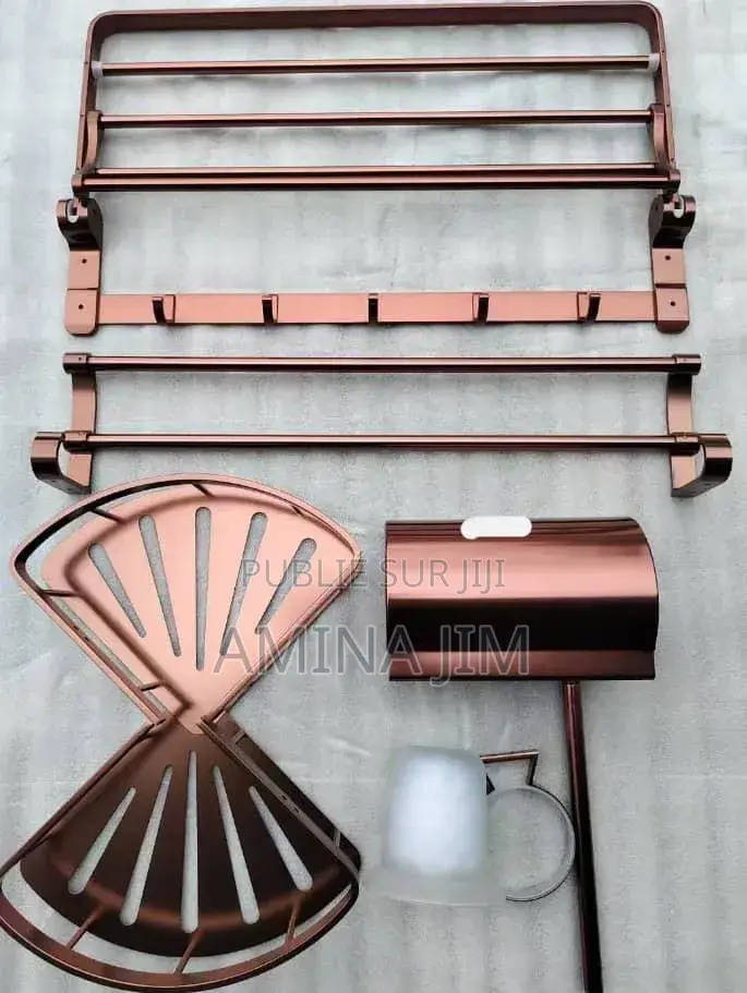 Accessoires Salle De Bain De 7 Pièces