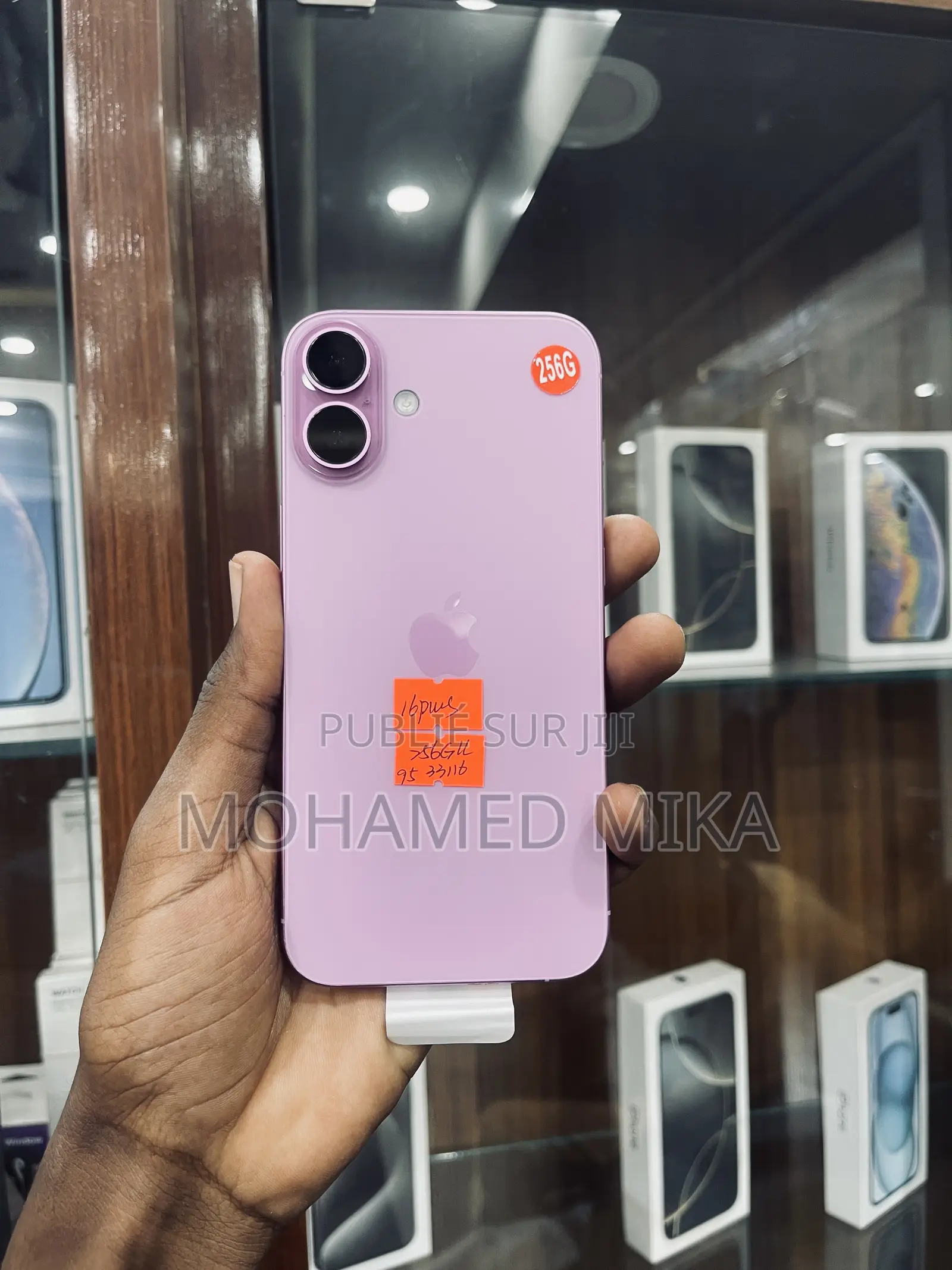 Nouveau Apple iPhone 16 Plus 256 GB Rose