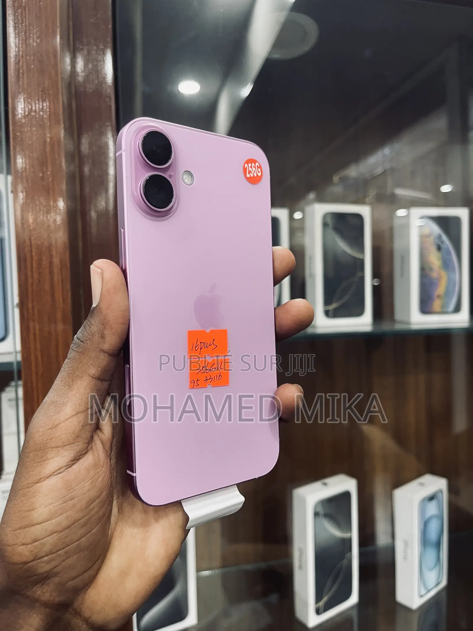 Nouveau Apple iPhone 16 Plus 256 GB Rose