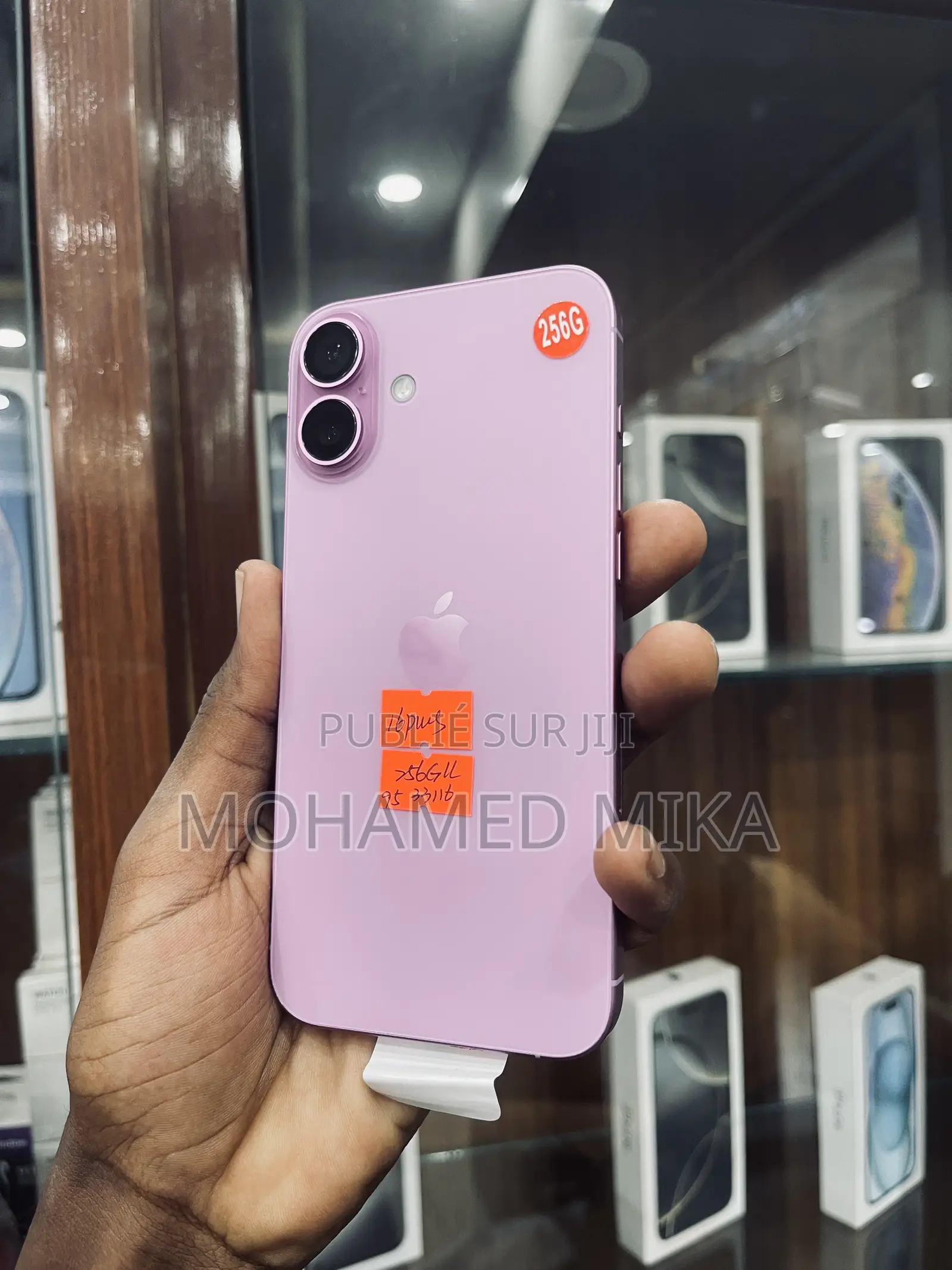 Nouveau Apple iPhone 16 Plus 256 GB Rose