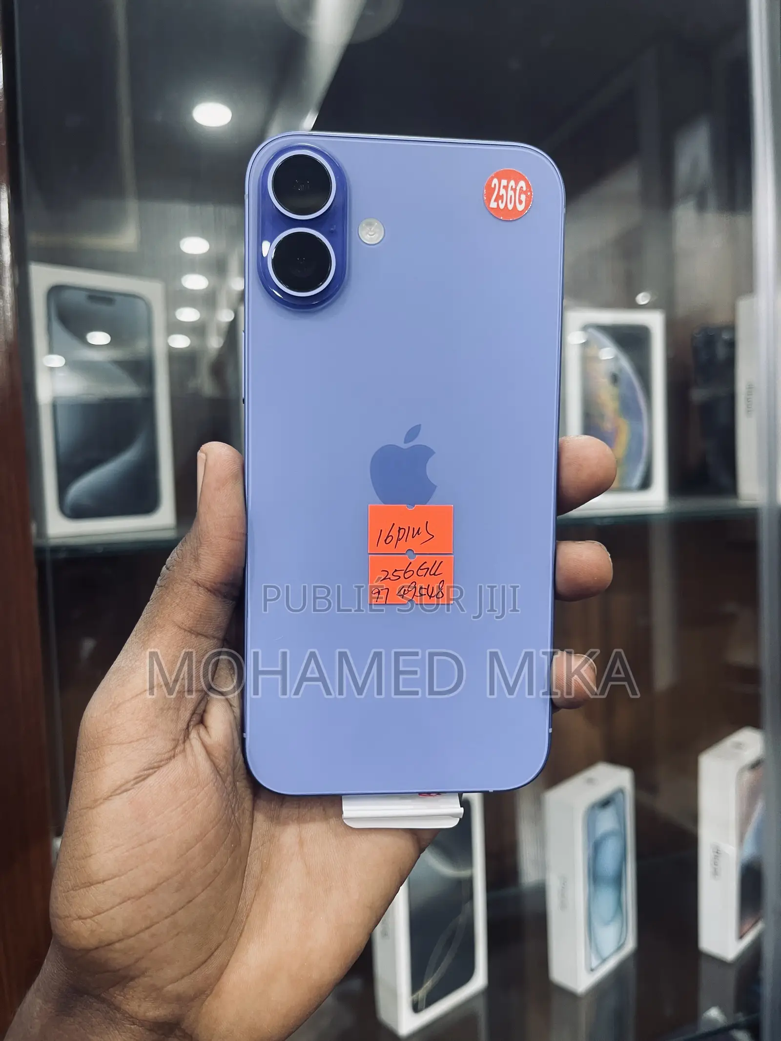 Nouveau Apple iPhone 16 Plus 256 GB Bleu