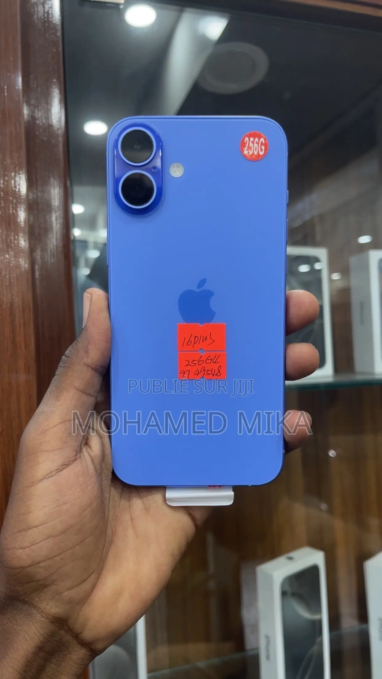 Nouveau Apple iPhone 16 Plus 256 GB Bleu