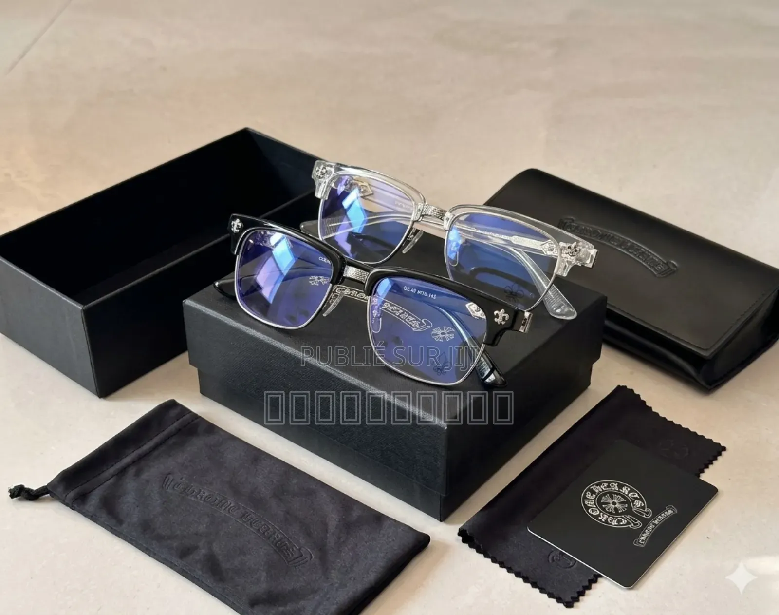 Lunettes Chromes Hearts Browline Blacky