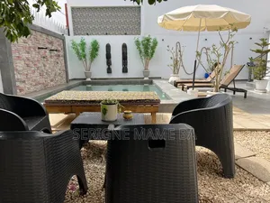 Meublé 3chbre Villa dans Urgence Immo, Fann-Point E-Amitié à Louer