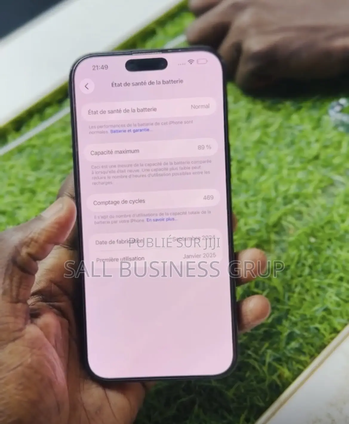 Apple iPhone 16 Pro Max 256 GB Noir
