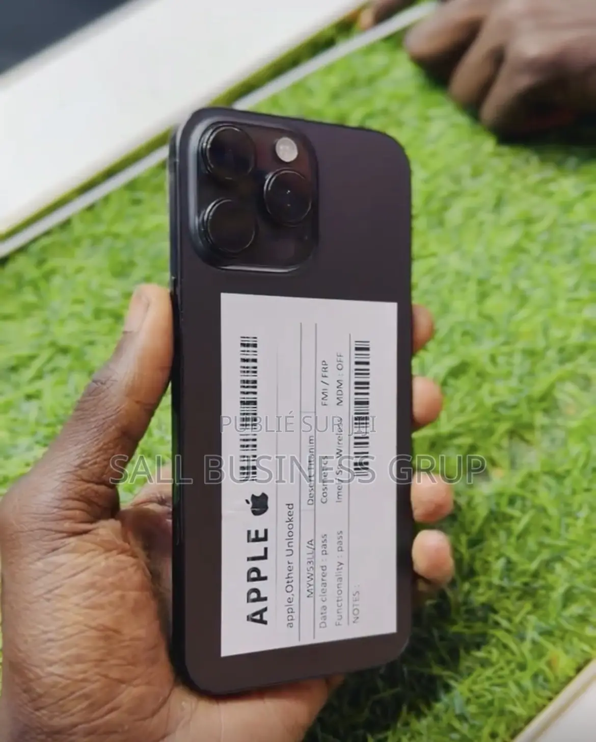 Apple iPhone 16 Pro Max 256 GB Noir