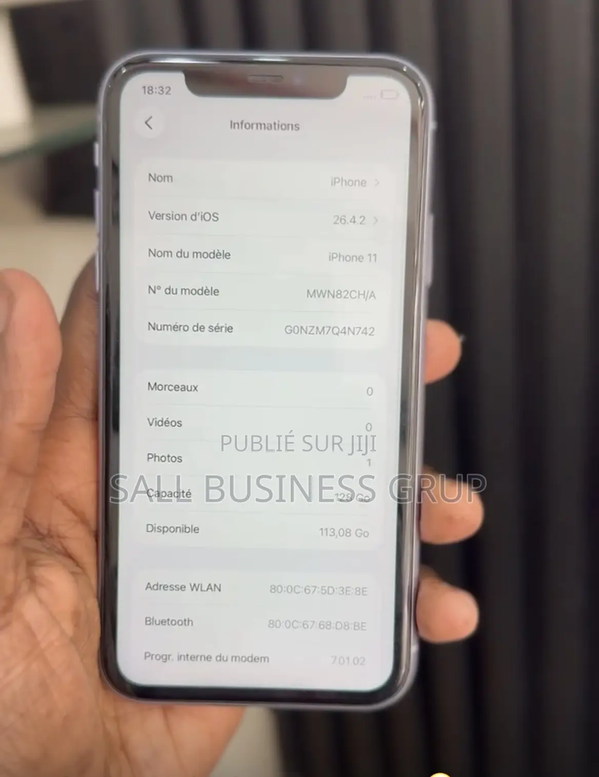 Apple iPhone 11 128 GB Violet