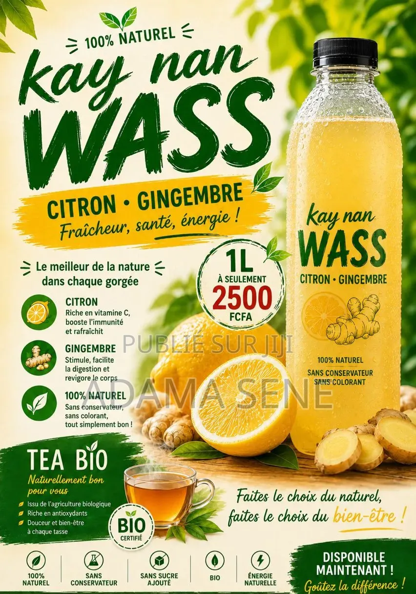 Wassss Citron Gingembre