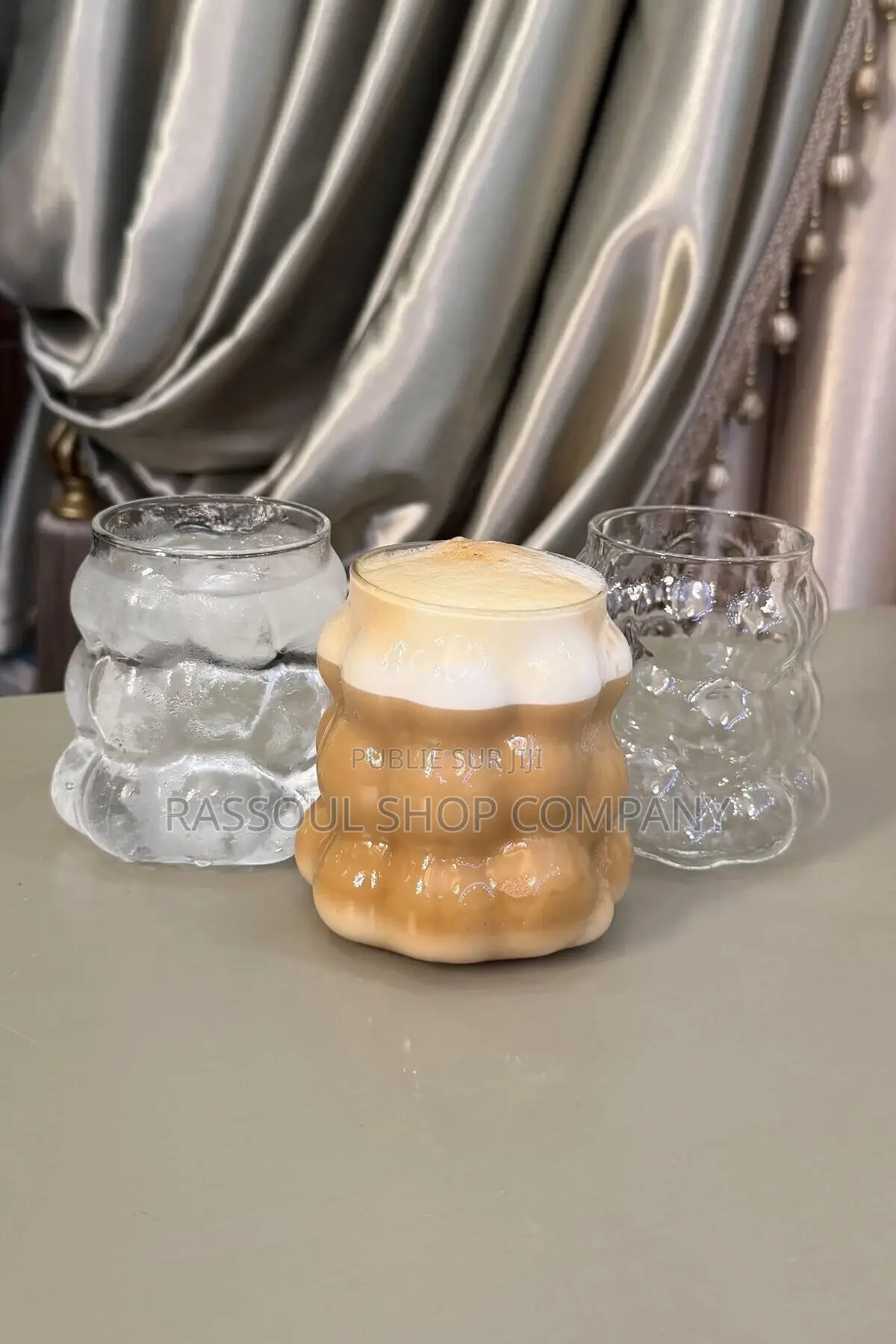 Ensemble Carafe 7 Pièces en Verre