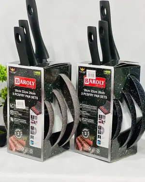 Poêle Anti Adhésif 3 Pièces Prix :11000f Contact Whatsapp