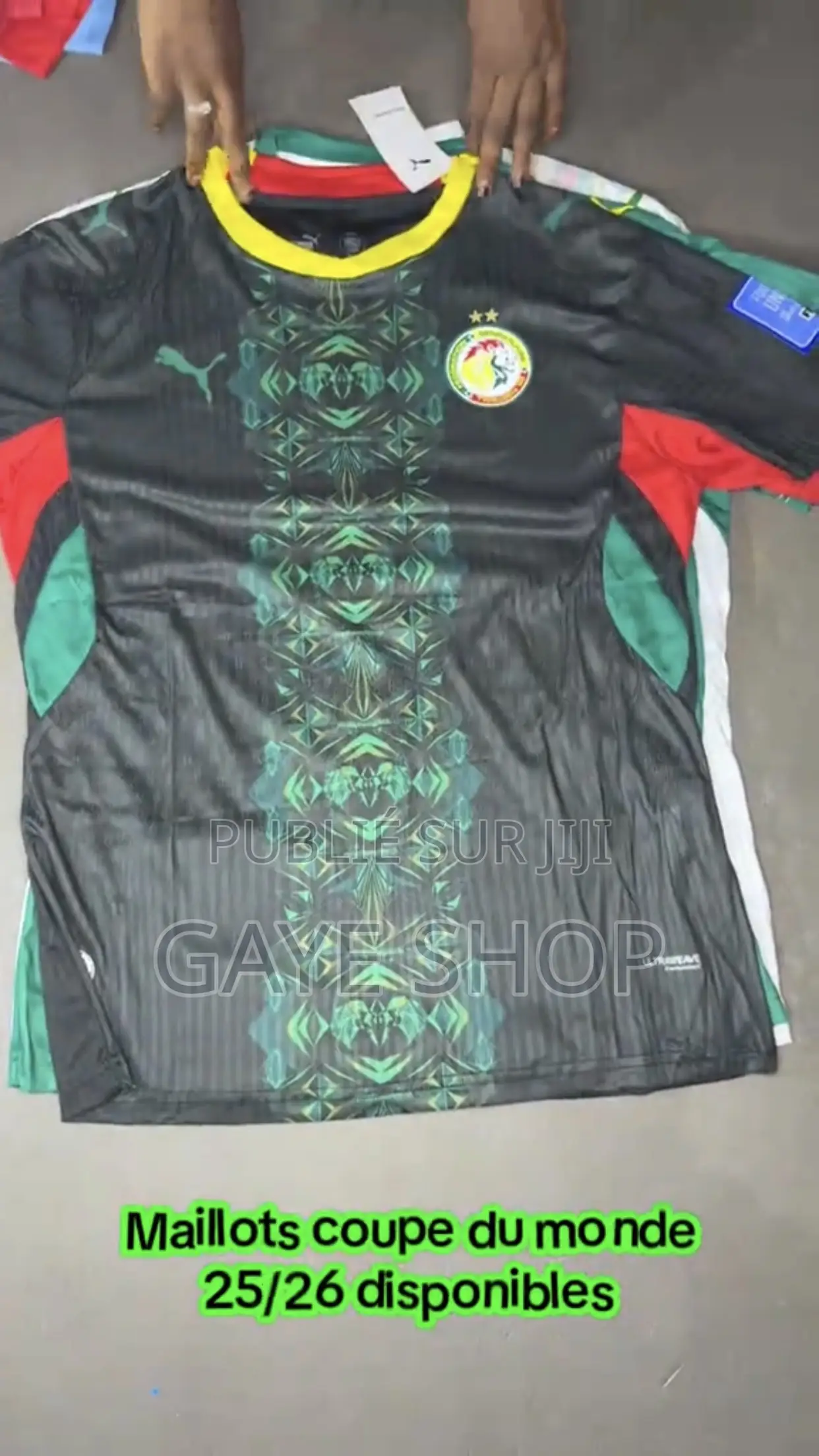 Maillot Sénégal Coupe Du Monde 2026