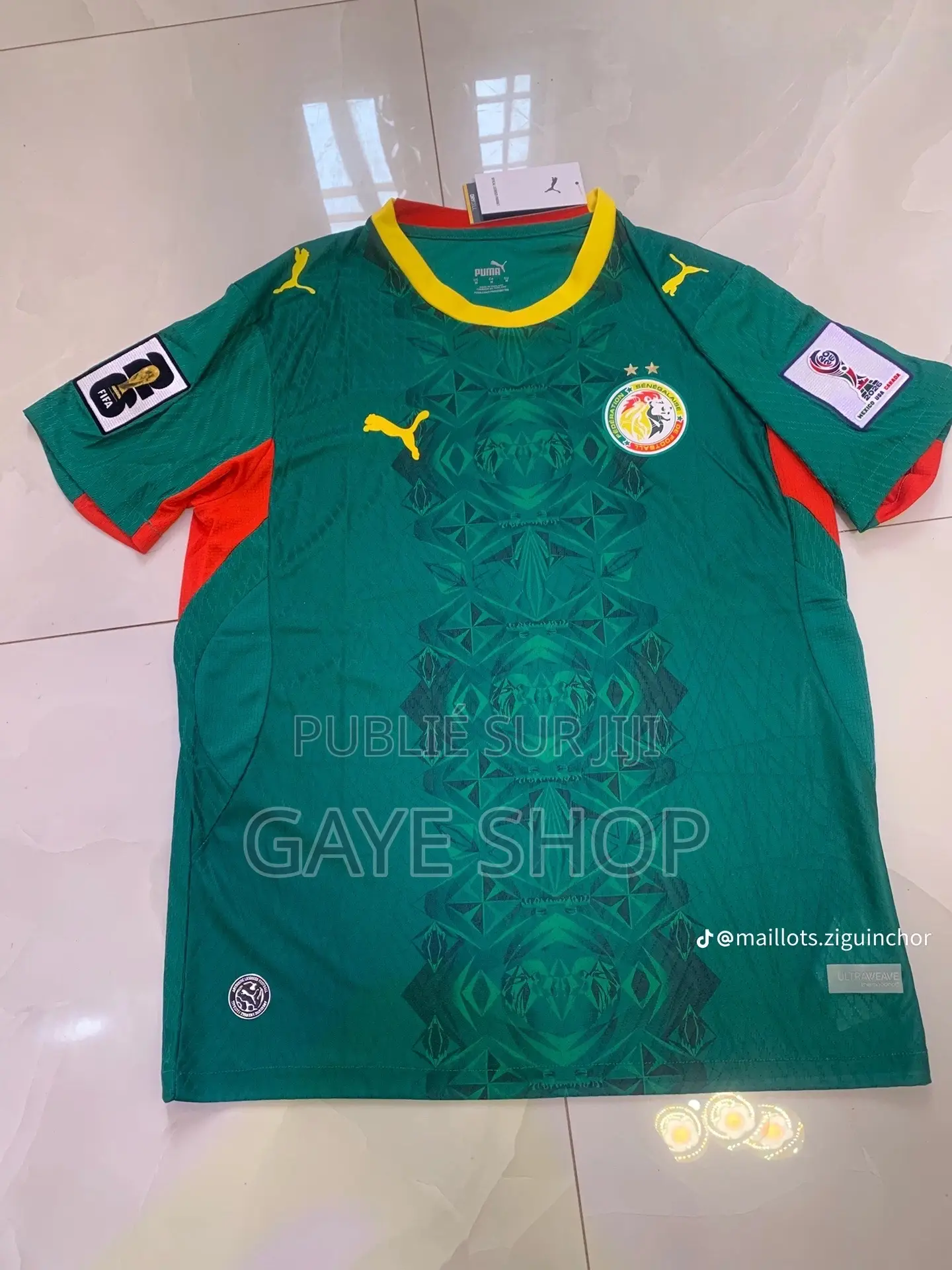 Maillot Sénégal Coupe Du Monde 2026