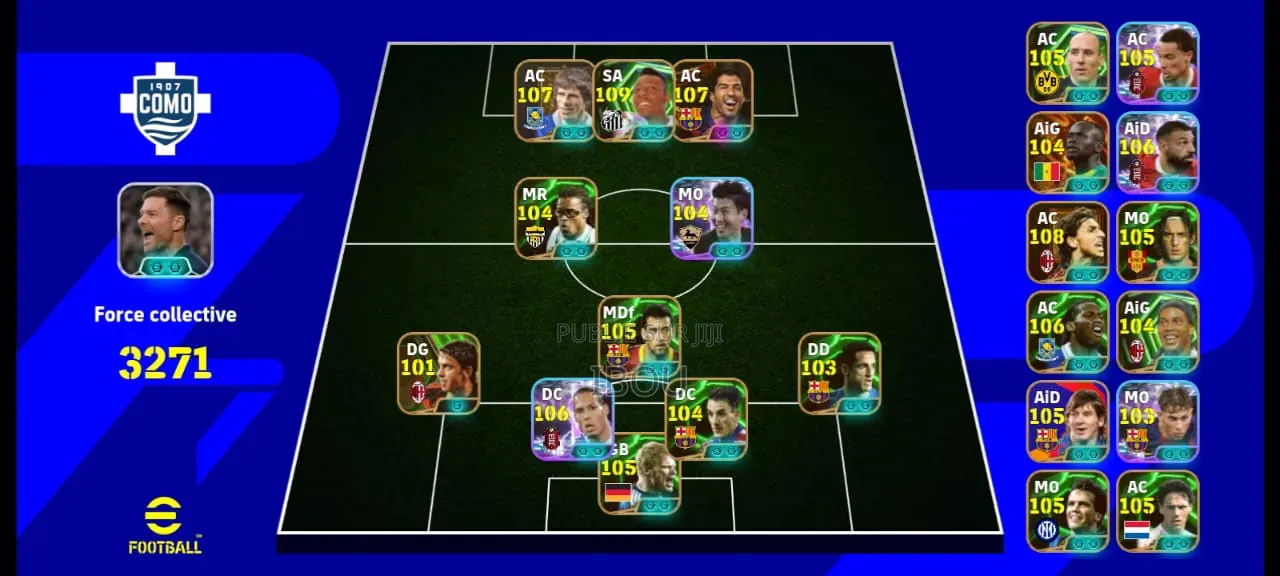 Compte Efootball