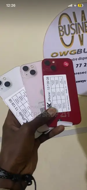 Nouveau Apple iPhone 13 128 GB Blanc