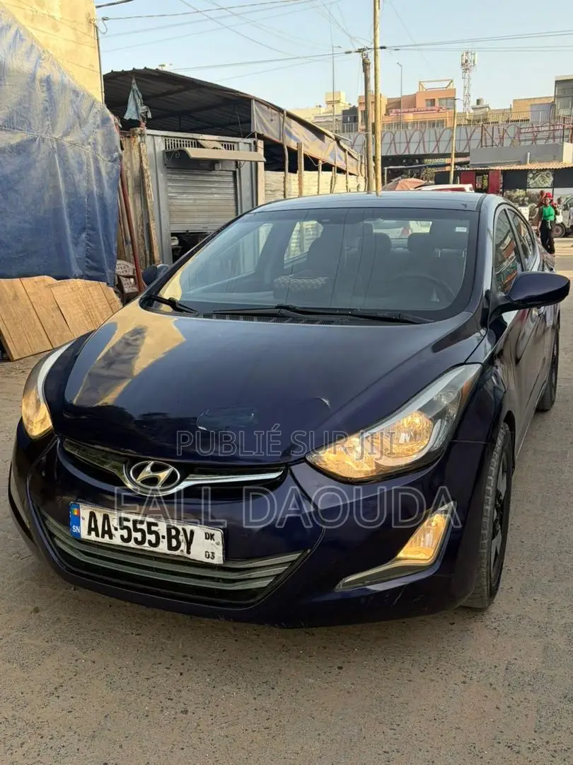 Hyundai Elantra 2013 Bleu