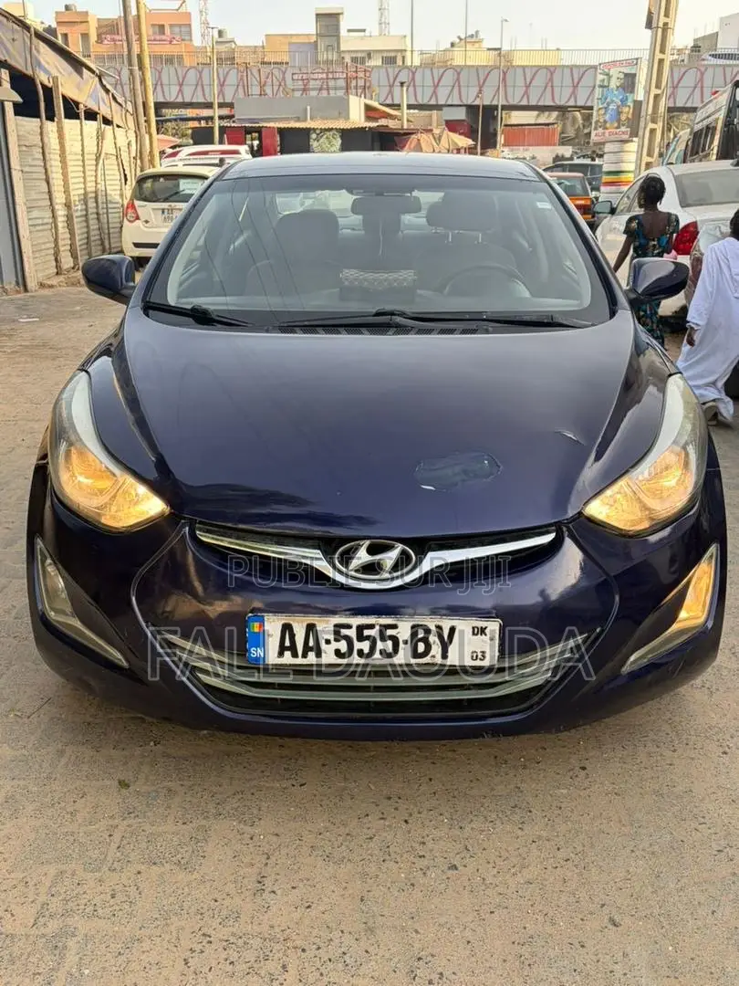 Hyundai Elantra 2013 Bleu