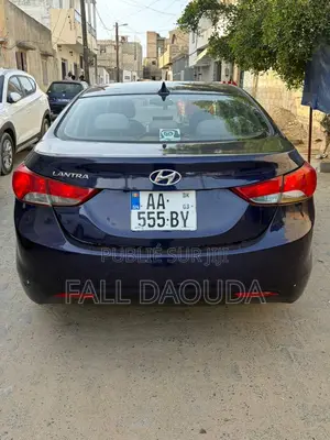Hyundai Elantra 2013 Bleu