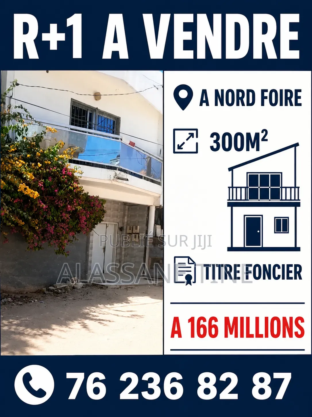 5chbre Villa dans Ciel, Dakar Plateau à Vendre