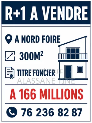 5chbre Villa dans Ciel, Dakar Plateau à Vendre