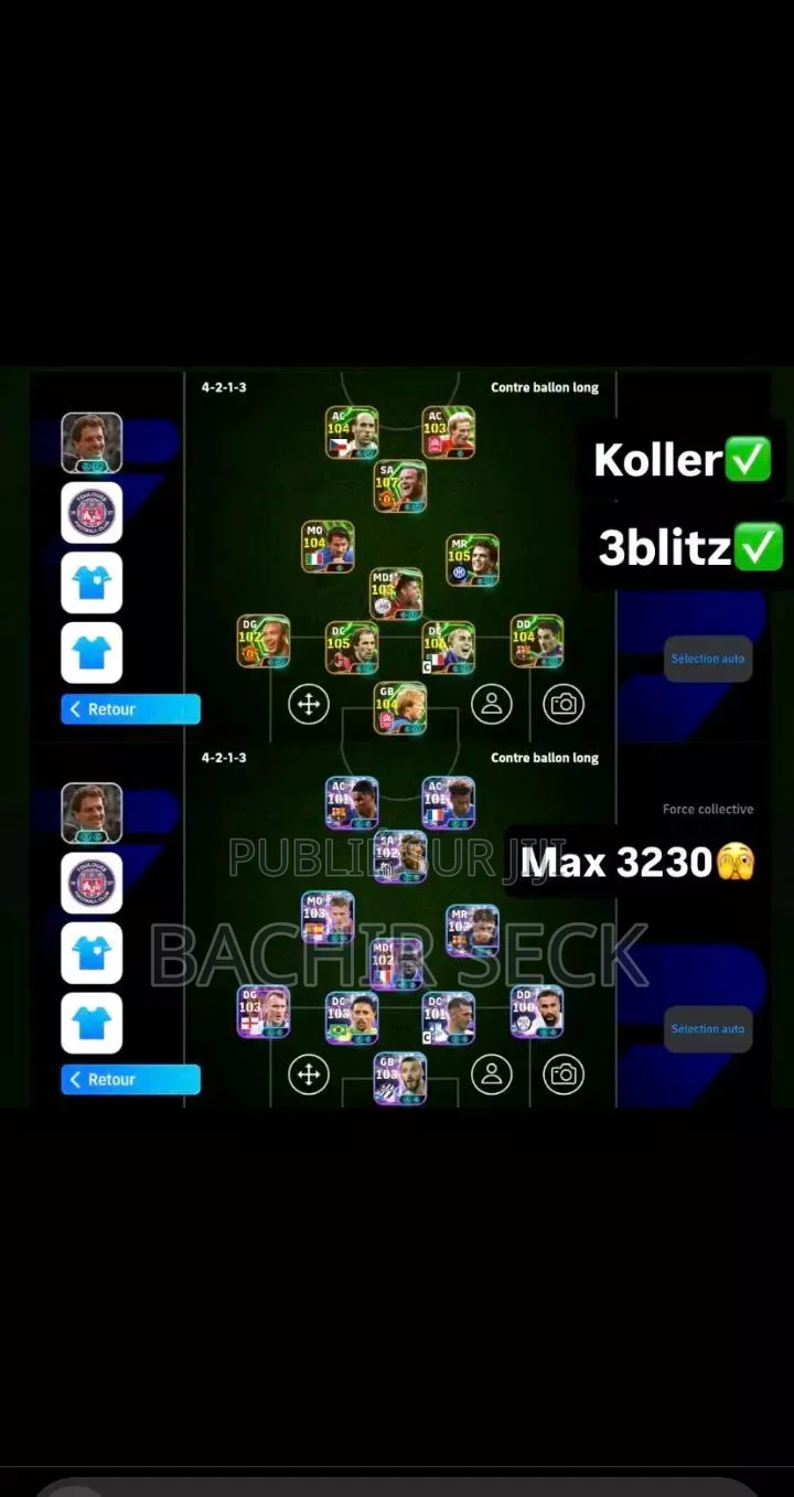 Compte Efootball