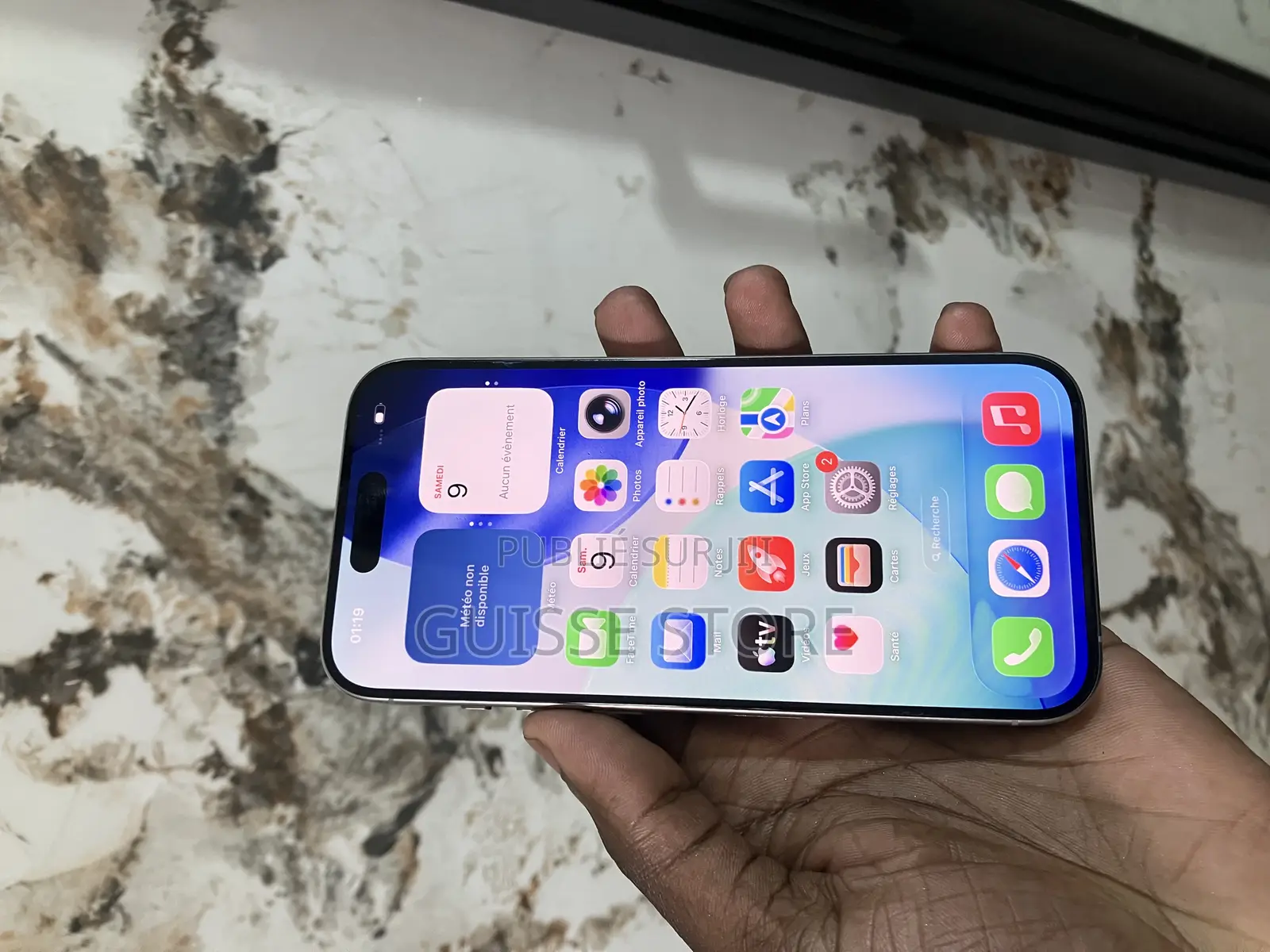 Apple iPhone 15 Pro 256 GB Doré