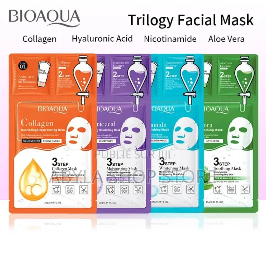Masque 3 en 1 Pour Visage Et Nez 