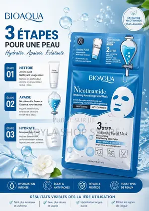 Masque 3 en 1 Pour Visage Et Nez 