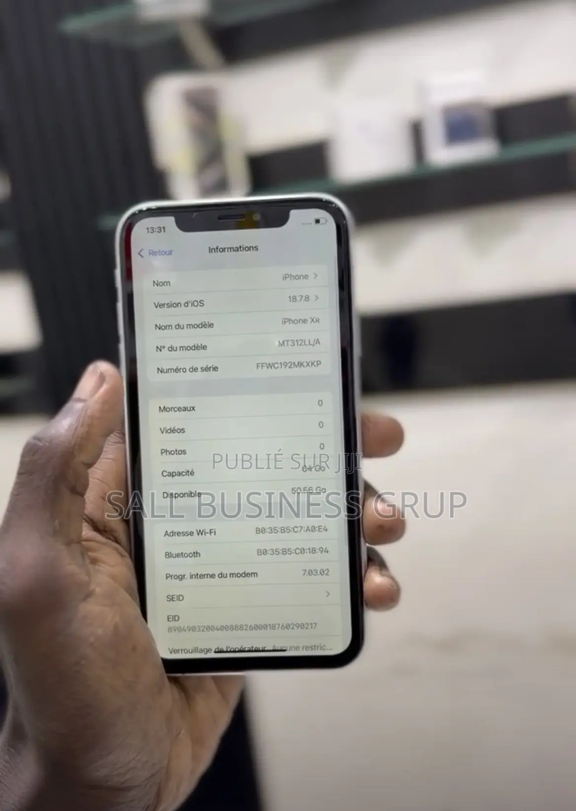 Nouveau Apple iPhone XR 64 GB Blanc