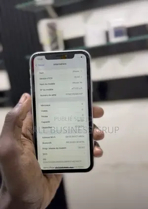 Nouveau Apple iPhone XR 64 GB Blanc