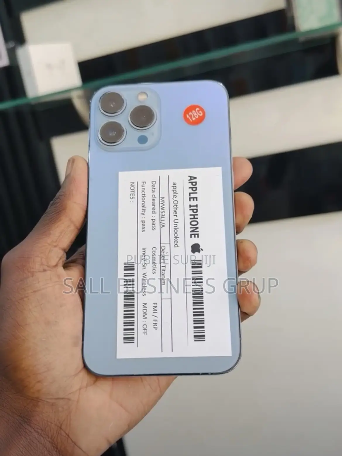 Apple iPhone 13 Pro Max 128 GB Bleu