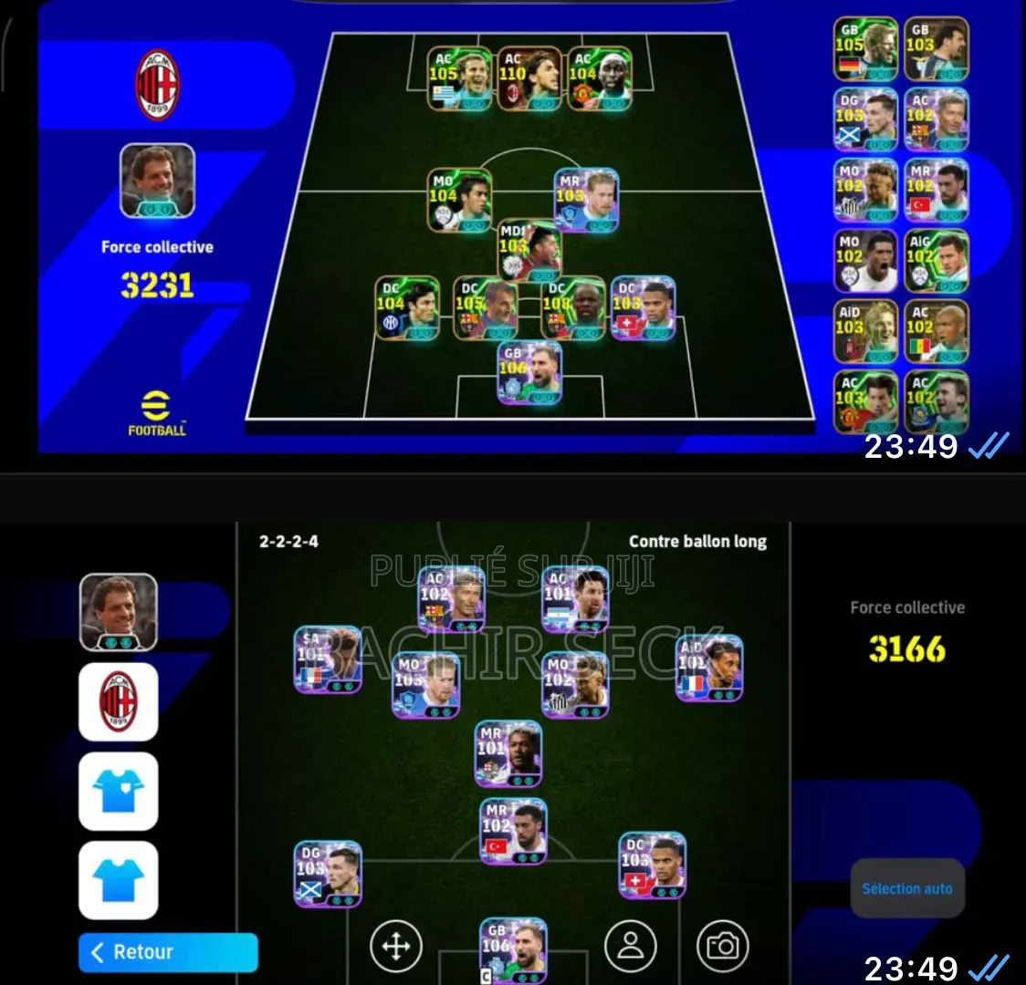 Compte Efootball
