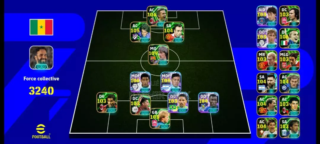 Compte Efootball