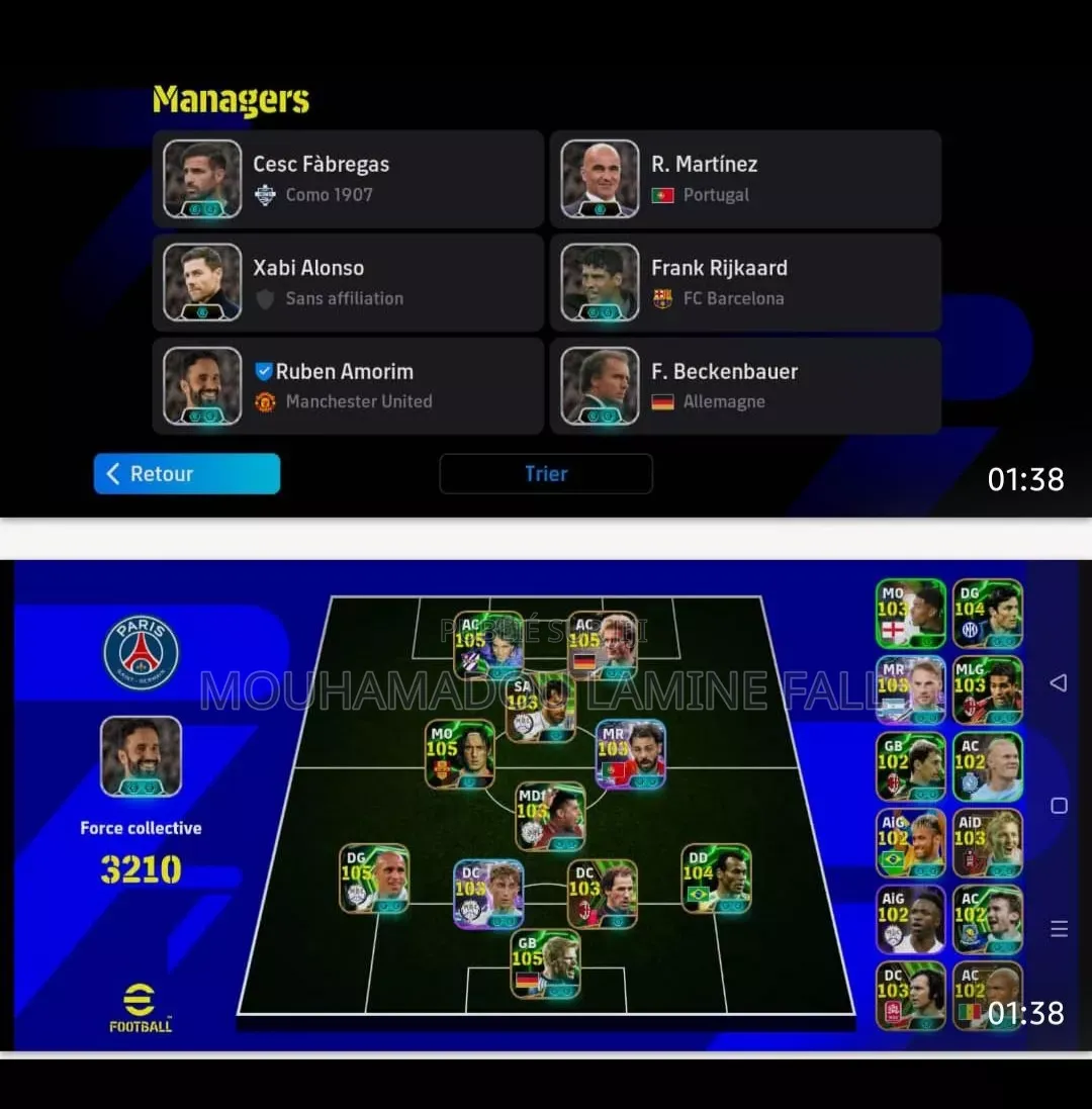 Compte Efootball