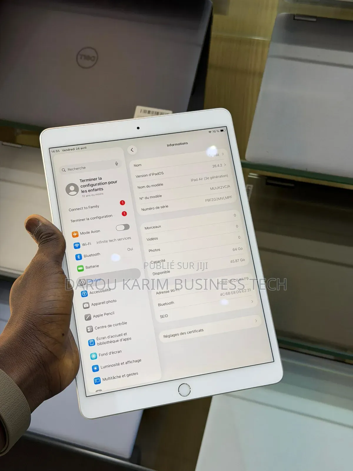 Nouveau Apple iPad Air 64 GB Autre