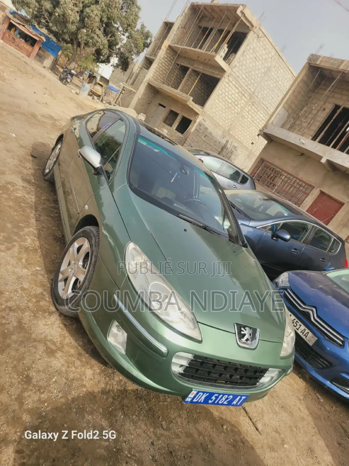 Peugeot 407 2008 Vert