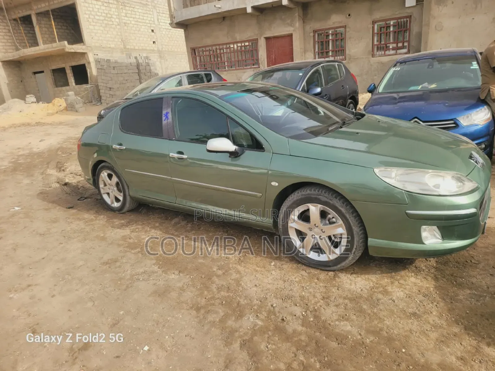 Peugeot 407 2008 Vert