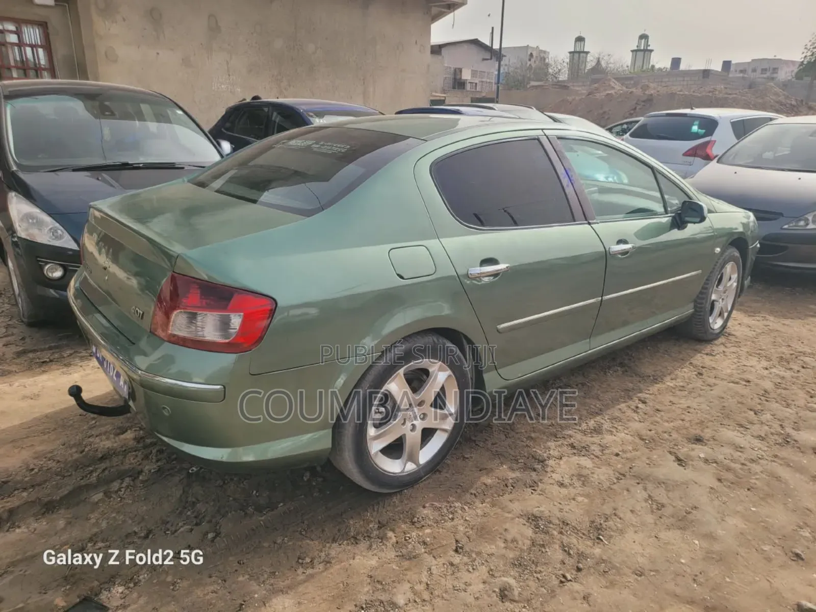 Peugeot 407 2008 Vert