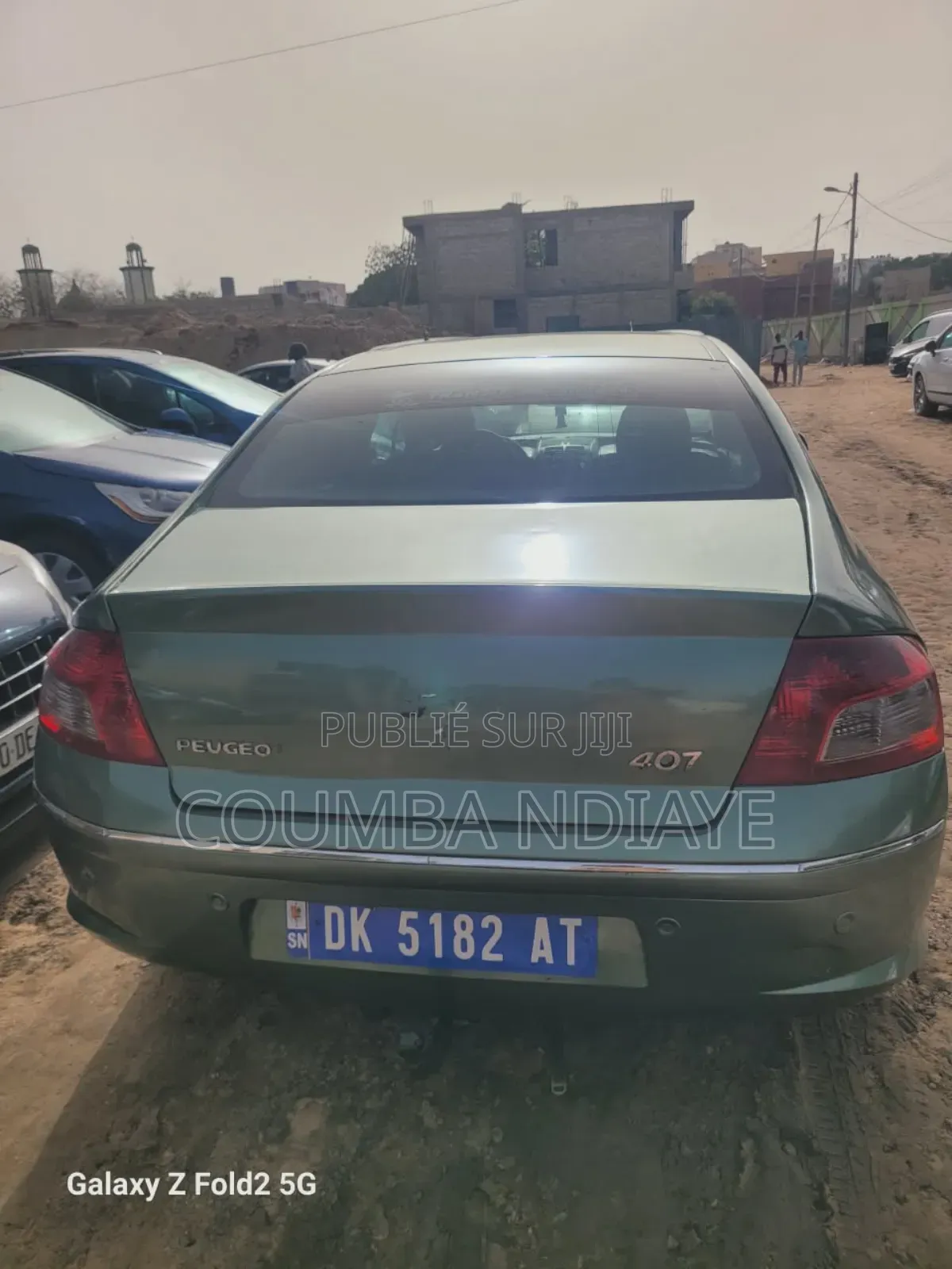 Peugeot 407 2008 Vert