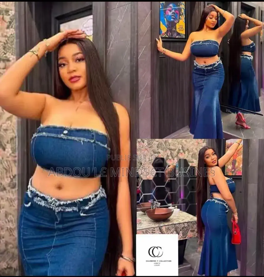 Ensemble Jeans Jupes Body Disponible