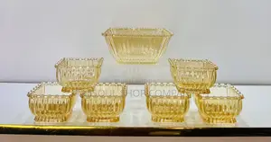 Saladier en Verre 7 Pièces Prix :5000f Contact Whatsapp