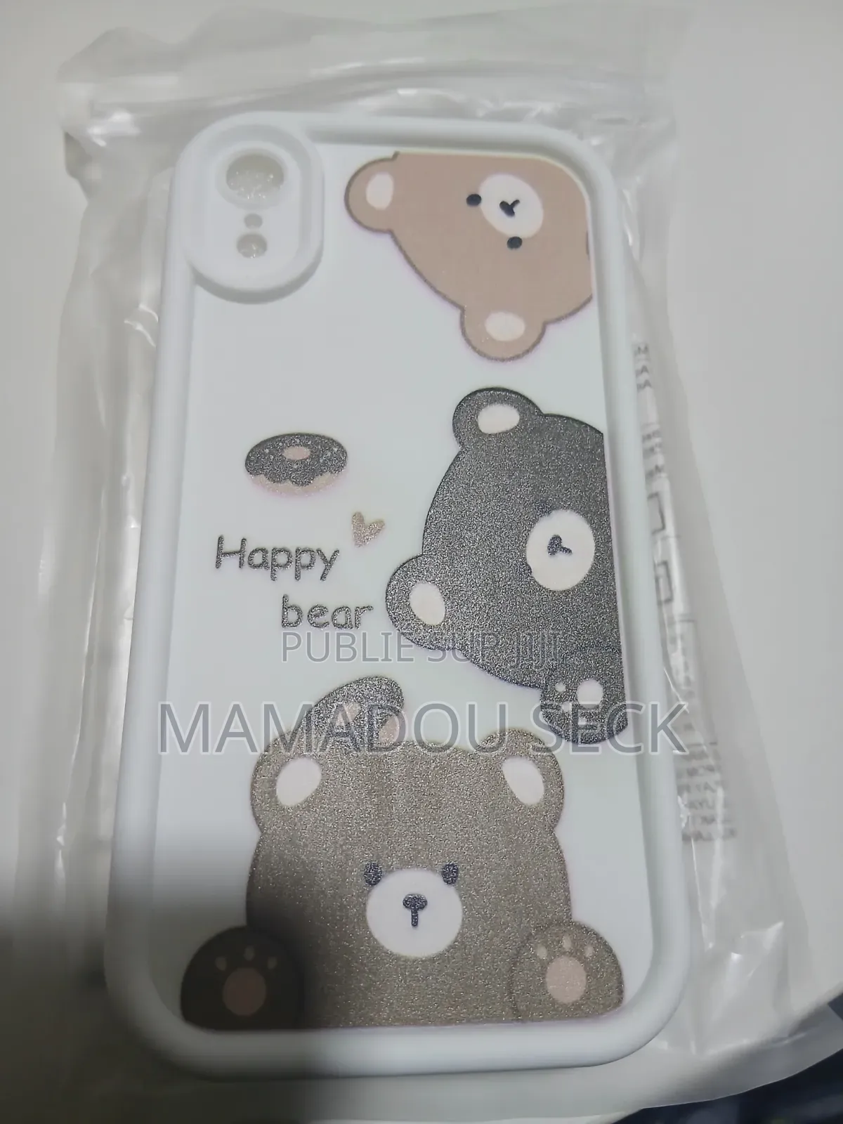 Coque Happy Bear Pour iPhone Xr Et 17 Promax