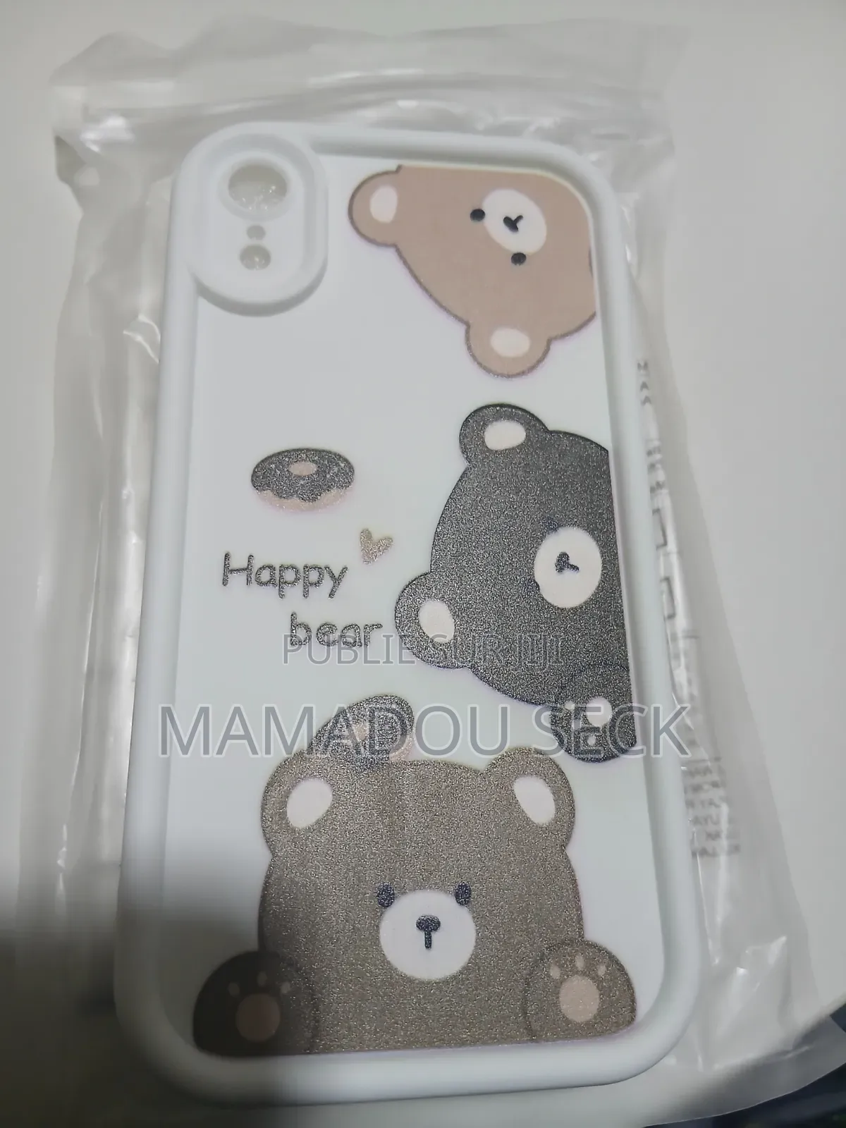 Coque Happy Bear Pour iPhone Xr Et 17 Promax
