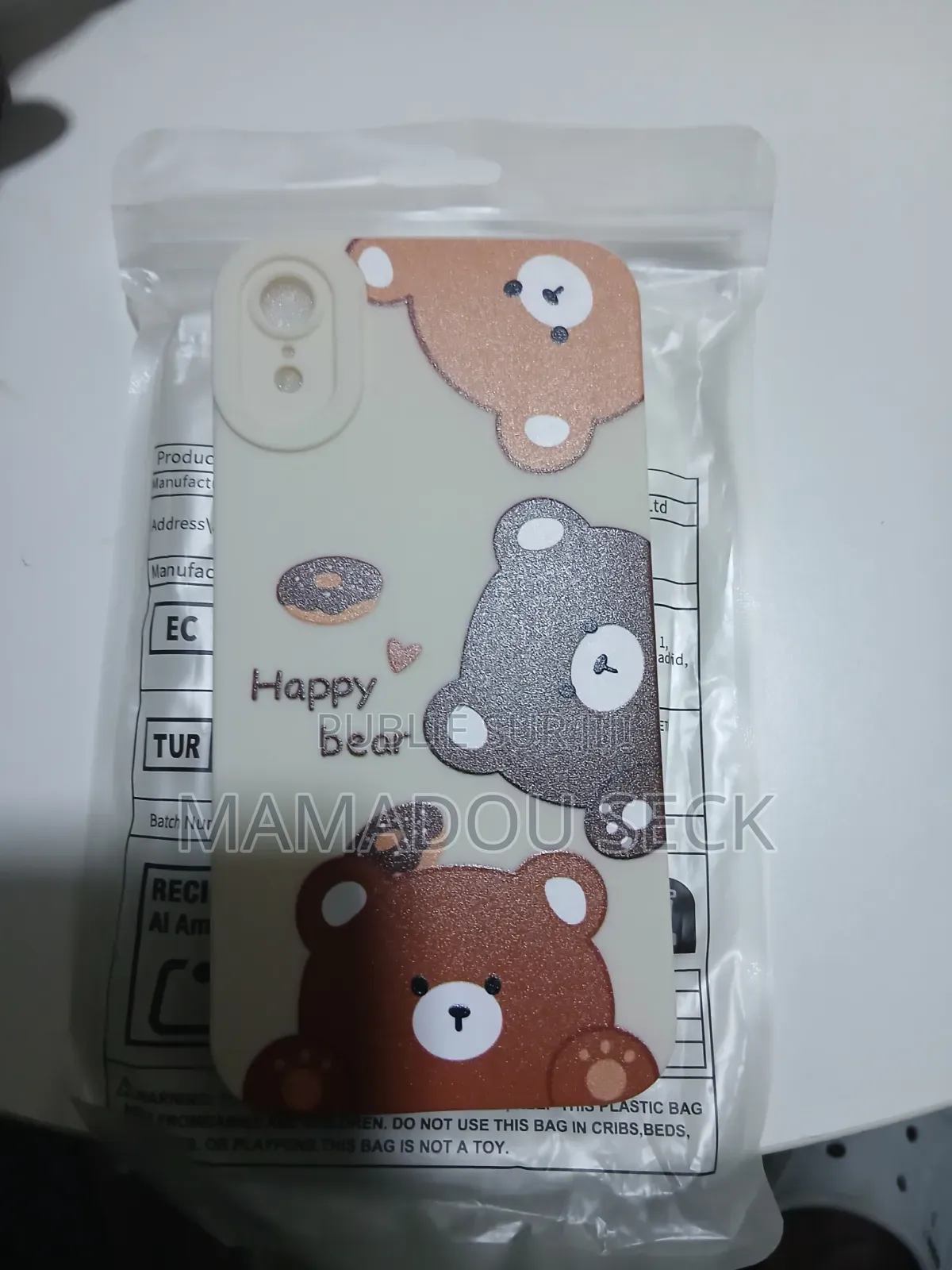 Coque Happy Bear Pour iPhone Xr Et 17 Promax